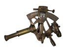 Nautical Maritime Solid Brass Sextant Astrolabe Marine Instrument Hadley London