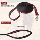 Premium 26 Ft Horse Lunge Line With Swivel Bolt Snap For Training And Competitio