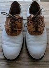 Fj Footjoy Icon Tour Croc Print Saddle Golf Shoes