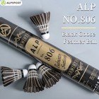 Alp-sport 806 Black Goose Feather Badminton Shuttlecocks 12 24 36 Pack Speed 77