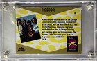     the Doors Legends Group Card  8 official Robby Krieger Signature Guitar Pick    