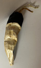 Vintage Black   White Dried 6  Long Chili Pepper Ornament W  Sound When Shaken