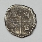 1589-1615 Cob 1 2 Real Potosi Bolivia Early Type Assayer R Great Detail  m135