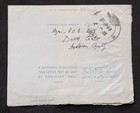 Qatar Early Vintage 1967 Airmail Postal Used Aerogramme Cover To India 