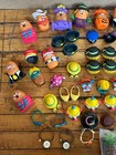 Vintage Mcdonald s Mcnugget Buddies Happy Meal Toy Accessories Lot Of 68