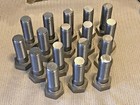 Lot Of 17 1-1 4   -7 X 4    Lsf B8 Hex Cap Bolt Coarse Partial Thread Free Expedite