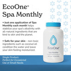 Spa Monthly   Gentle All-natural Spa Treatment   Conditioning Hot Tub  Pool    S