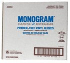 Monogram 403084 Extra Large Powder Free  Clear  Vinyl Gloves  10 Box 100 Gloves 