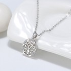 Family Tree Life Pendant Necklace For Women Sterling Silver Cz Ginger Lyne Co   
