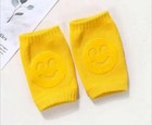 Yellow Baby Crawling Anti-slip Knee Pads For Infant  Toddlers  
