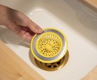Joie Quack Kitchen Sink Strainer Basket  Fits All - 4 5   Yellow