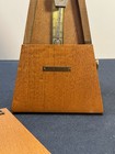 Seth Thomas Wood Metronome Wind Up Music Timer Vintage 9  Tested Working Video