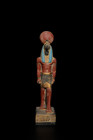 Rare Ancient Egyptian Antiquities Statue Large For Thoth God Of Wisdom Egypt Bc
