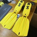 Scubapro - Seawing Nova Fins - Medium Yellow - Scuba Diving Snorkeling Open Heel