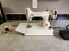Vintage 1964 Singer 221k Featherweight Sewing Machine Off White Color Uk Nice