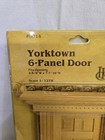 Door - Yorktown Colonial - 1 12 Scale Dollhouse Miniature Wooden 6014 Houseworks