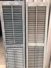 Great Pair Vintage Victorian Louver House Shutters Blue Green 62 5 X 16 X 1 1 8   