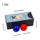 Magic Trick Color Change Box Red To Blue Ball Beginner Magicians Prop