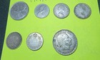 World Silver Coin Lot Canada Newfoundland Uruguay Silver 1930-1956 10-50 Cents