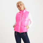 G fore Quilted Polished Merino Lined Vest Size S M L Pink Womens Golf Jacket New