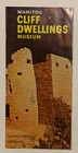 Brochure  1950s Manitou Cliff Dwellings Museum - Manitou Springs Colorado