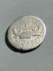 Mark Anthony  Silver Legionary Denarius  Leg  Xiii 32-31 Bc W  3 13 Gram 17 5 Mm
