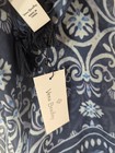 Nwt Vera Bradley Soft Fringe Scarf In Steel Blue Medallion Tapestry