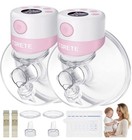Tsrete Double Wearable Breast Pump Electric Hands Free Pump W 2 Modes   9 Levels