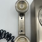 Crosley Cr-57 Wall Phone Unisex Brushed Chrome Retro Rotary Style Push Button