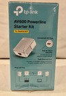 Tp-link Av600 Powerline Starter Kit For Extended Internet Connection  New 