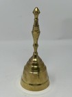 Vintage Brass Bell 9    Tall Hand Held Alter Bell