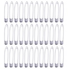 100pcs Silver Large Safety Pins Needles Assorted Clothes Sewing Craft Jewelry
