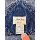 Vintage Cherokee Denim Overalls Women   s Large Blue Jean 90s Carpenter Dungarees