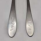 Us Airways Usair Collectible Vtg Airlines Dinner Fork Place Spoon Set By Oneida