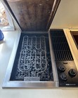  rare  Vintage Jenn-air C106 Electric Stainless Steel Downdraft Drop-in Griddle