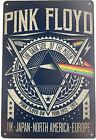 Pink Floyd Rock Band Tour Metal Sign The Dark Side Of The Moon Poster Art 8 X 12