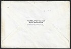 Czechoslovakia 1945 50h Strip Of 6 On Cover To Sweden