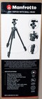 Manfrotto 290 Light Aluminum Tripod  missing Quick Release Plate  - New 