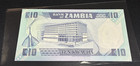 Zambia 10 Kwacha The Exact Note Seen In The Picture