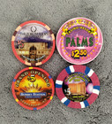 Grand Opening Casino Chips Las Vegas Nv Lot Of 4