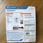 Acurite 00418 Wireless Indoor outdoor Thermometer W  Sensor  Clock  White