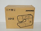 Janome 2212 Mechanical Sewing Machine With Warranty Brand New Open Box