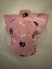 Female Dog Puppy Pet Diaper Washable Pant Sanitary Underwear Black Paws  Xxs
