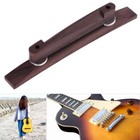 Adjustable Rosewood Archtop Jazz Guitar Bridge Base And Saddle  Unslotted Hot
