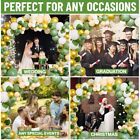 163 Pcs Green Gold 18  12  10  5  Premium Quality Latex Balloon Garland Arch Kit