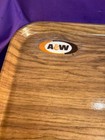 A w Root Beer Camtray Wood Grain Design 1978 Serving Tray Drive Up 16x12