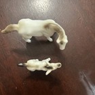 Vintage  Porcelain Horse And Foal  Figure Bone China