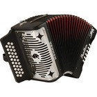 Hohner 3100 Gcf Panther Diatonic Accordion - Black