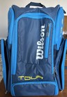 Wilson Tour V Tennis Racket Backpack With Numerous Compartments  Blue