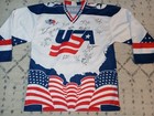Rare Team Usa Inline Hockey Jersey Usa Inline Hockey Autographed Jersey Signed